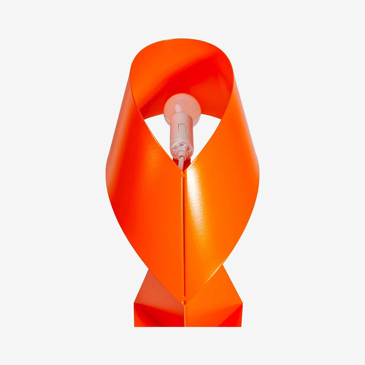 Edición limitada - Lámpara de mesa de metal - Naranja Mandarina - 50 cm - Design by Claire Norcross - 8