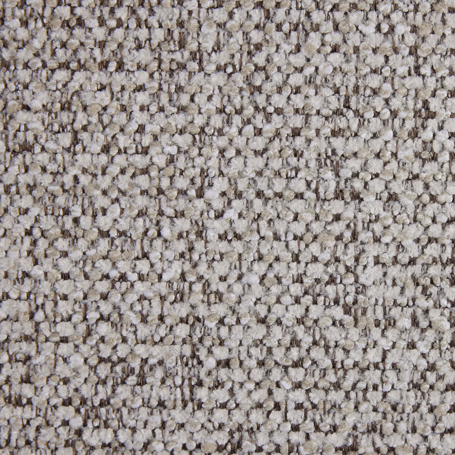 Canapé 2 places en tissu chenille et pieds en bois - Taupe mélangé - Design by Morten Georgsen - 4