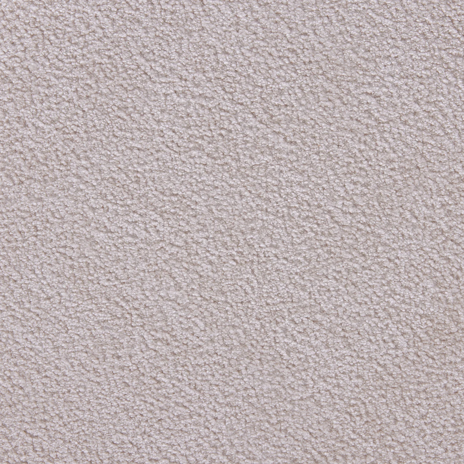 Petit pouf en tissu velours texturé - Crème - 4