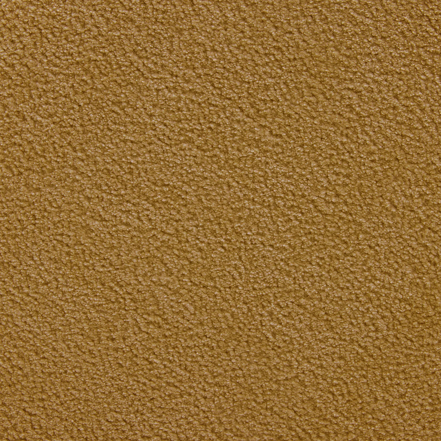 Kleine poef van fluweel met structuur - Oker - 4