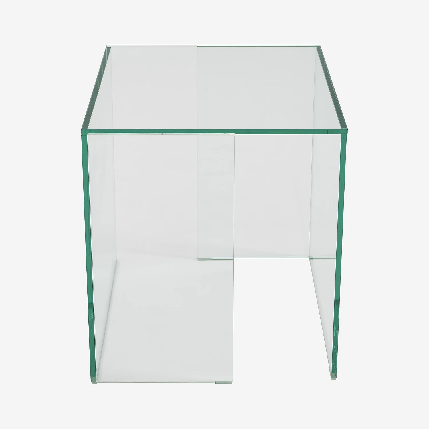 Bijzettafel van gehard glas - Transparant - Design by Céline Mognon Fichet - 2