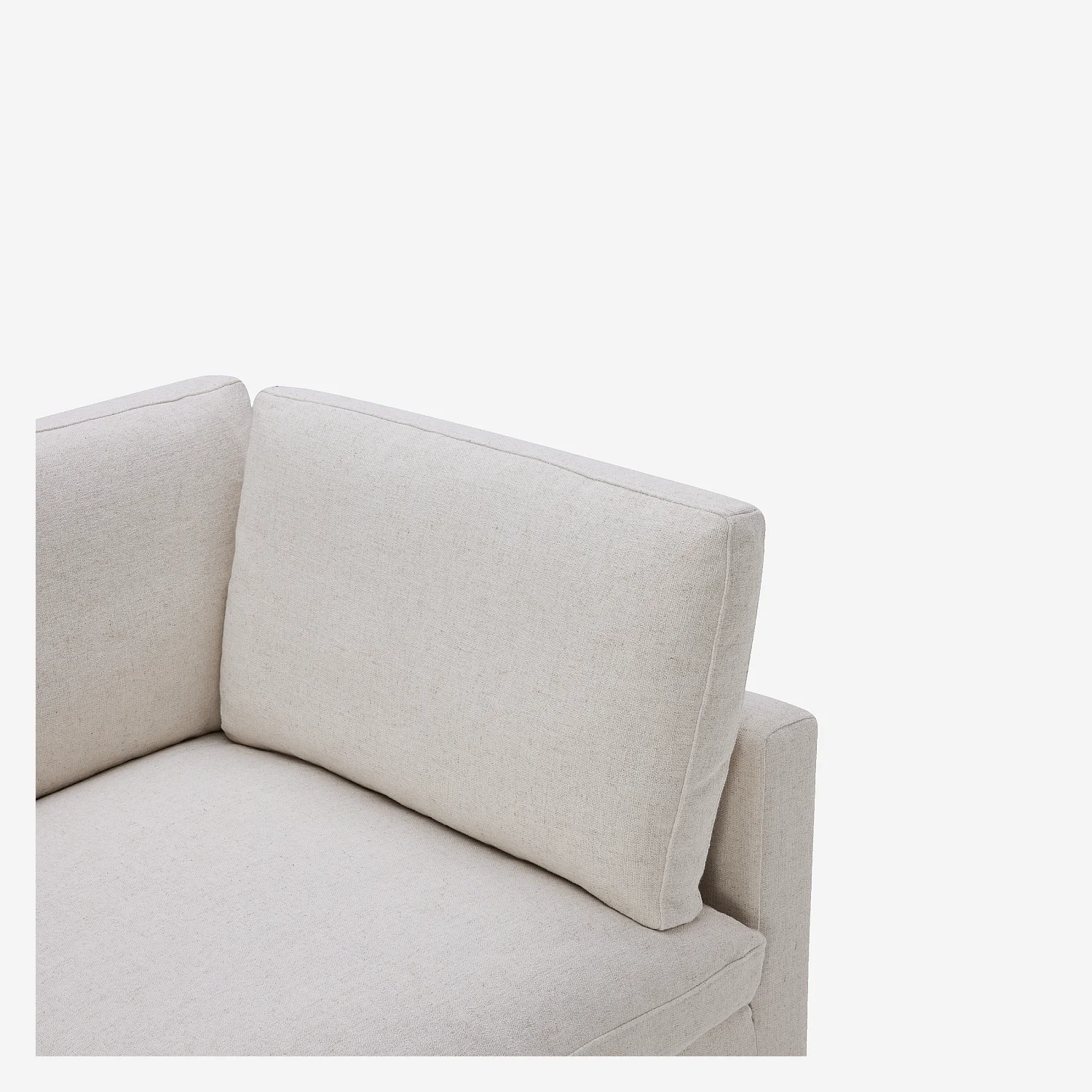 Elément d'angle en tissu - Ivoire - 2