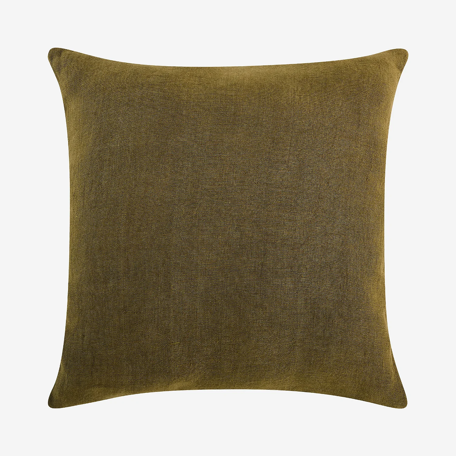 Coussin brodé en lin - 45 x 45 cm - Bronze - Design by Floriane Jacques - 9
