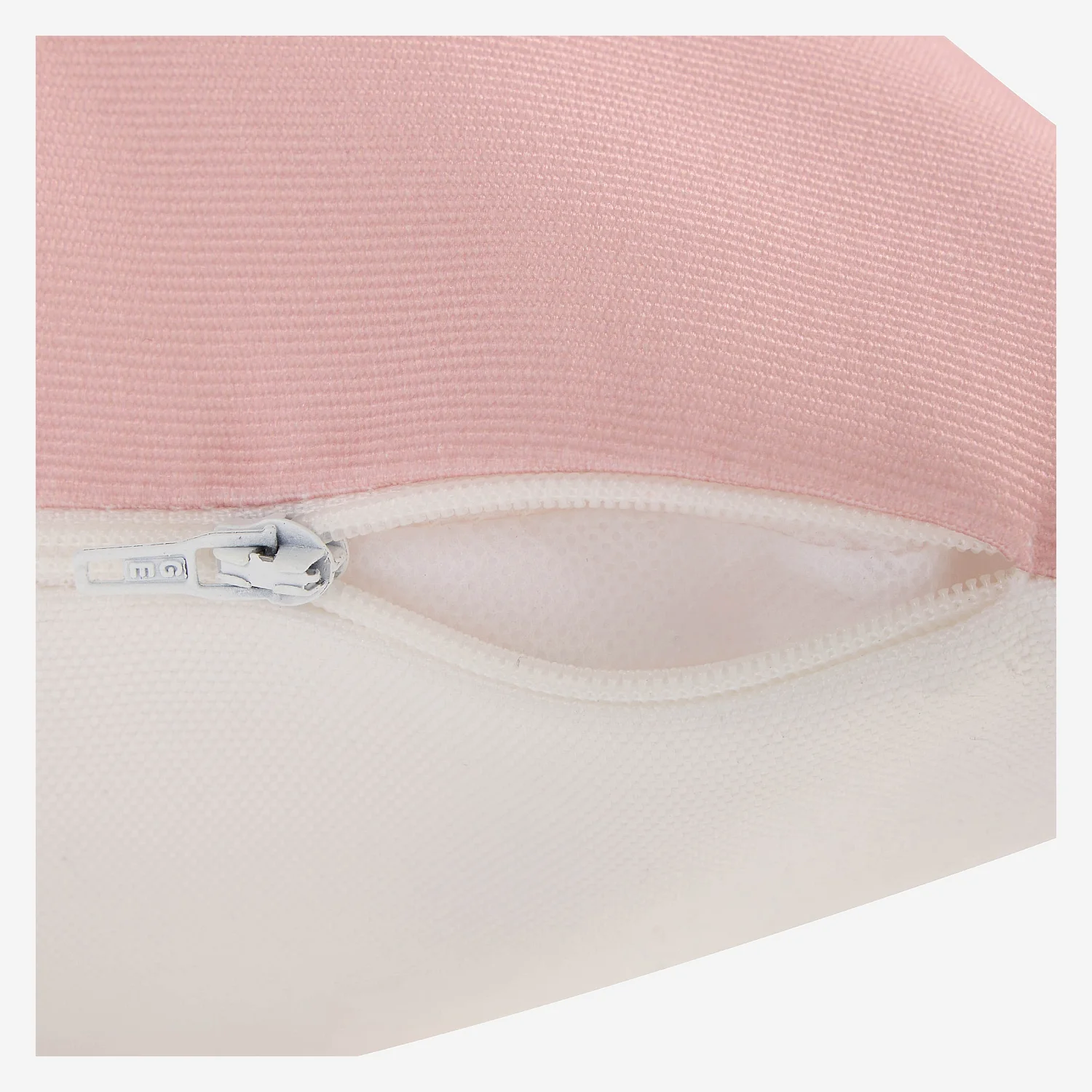 Coussin d'extérieur déperlant et anti-UV - 50 x 50 cm - Rose et Bronze - Design by Floriane Jacques - 4