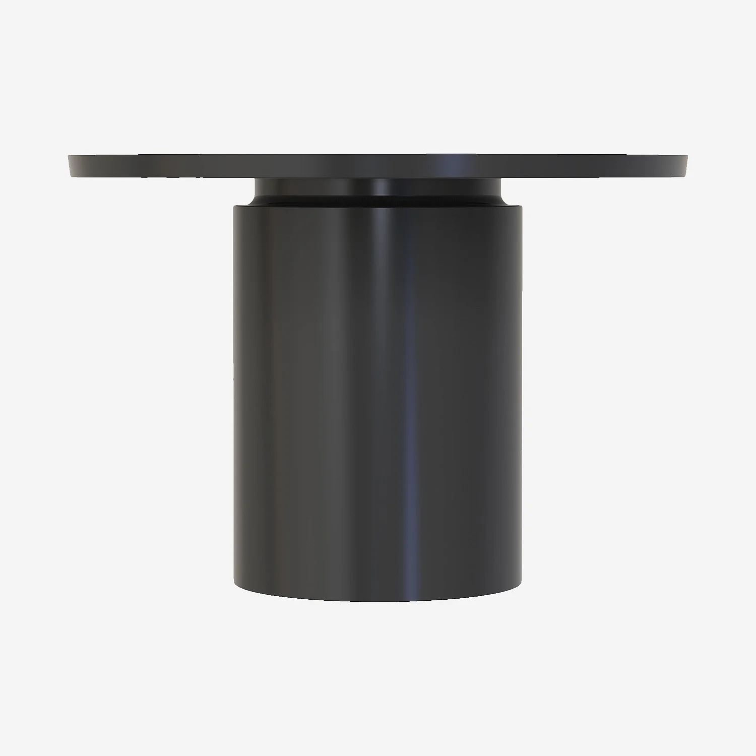 Table basse en métal - Noir mat - 3