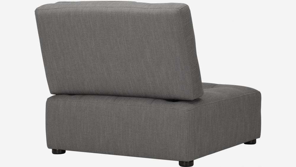 Fabric right angle chair - Grey