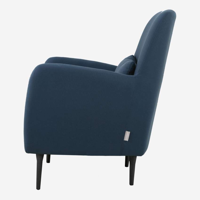 Fabric armchair - Blue