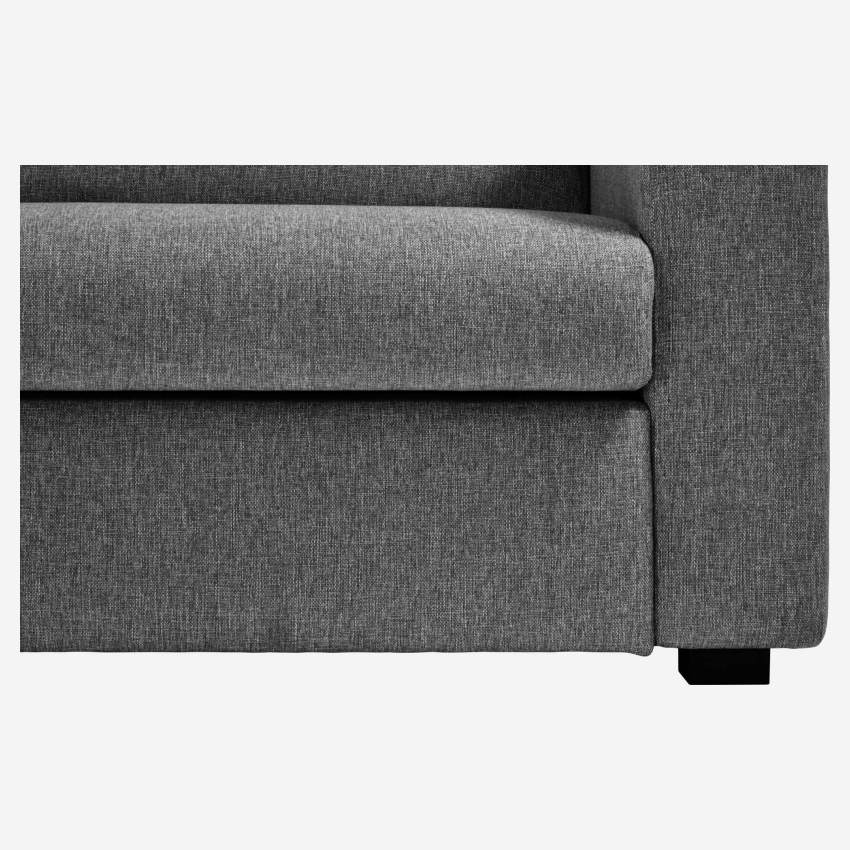 Fabric 3-Seater Sofa - Grey
