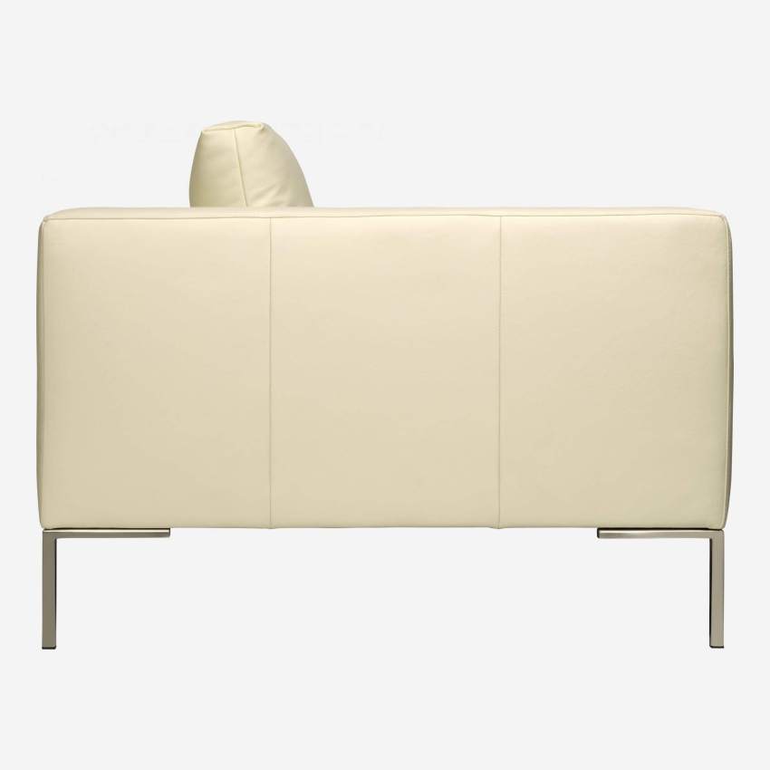 2-Sitzer-Sofa aus Eton-Leder - Cremefarben