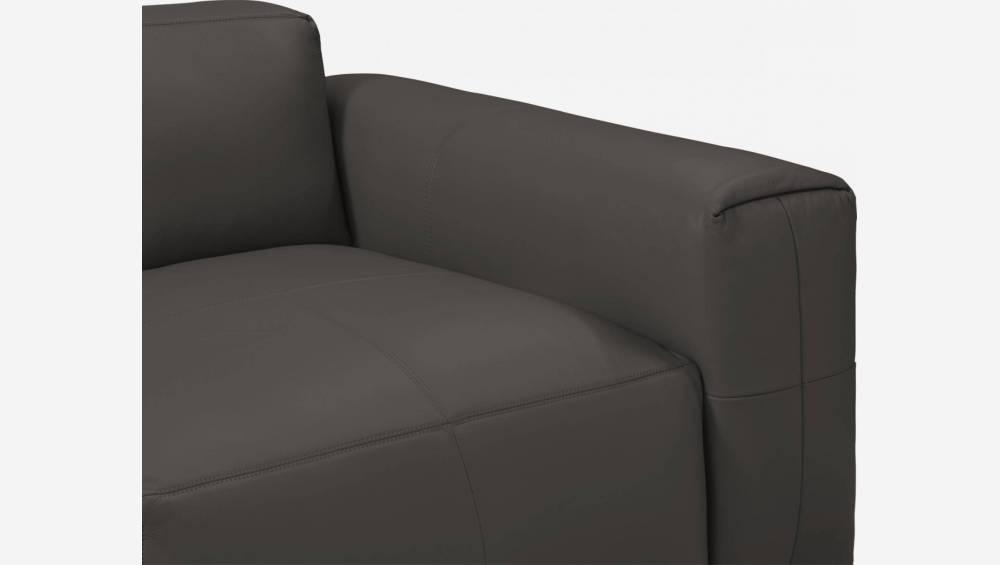 3-Sitzer Sofa aus Savoy-Leder - Amarettobraun