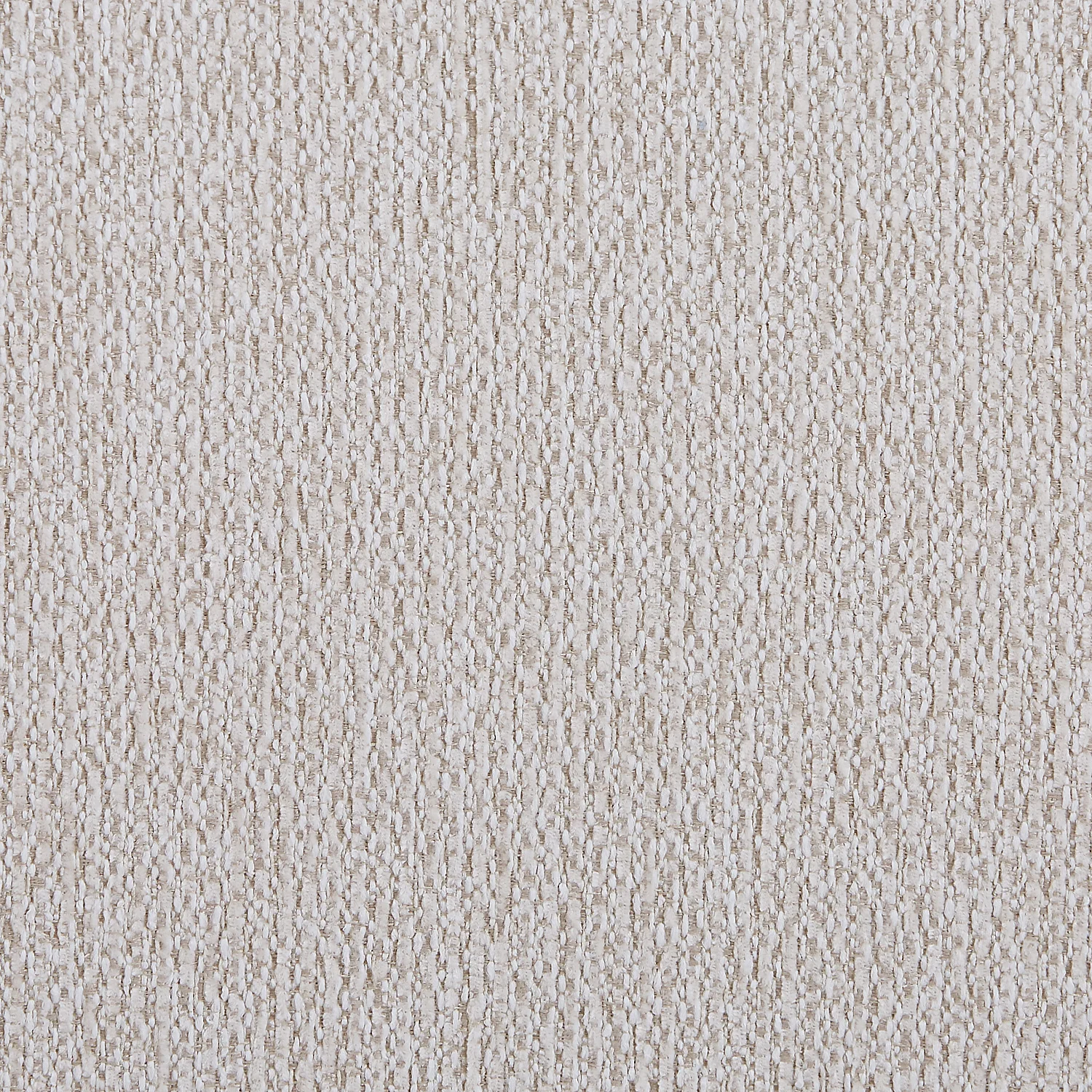 Lot de 2 chaises en tissu texturé et chêne massif - Crème - 2