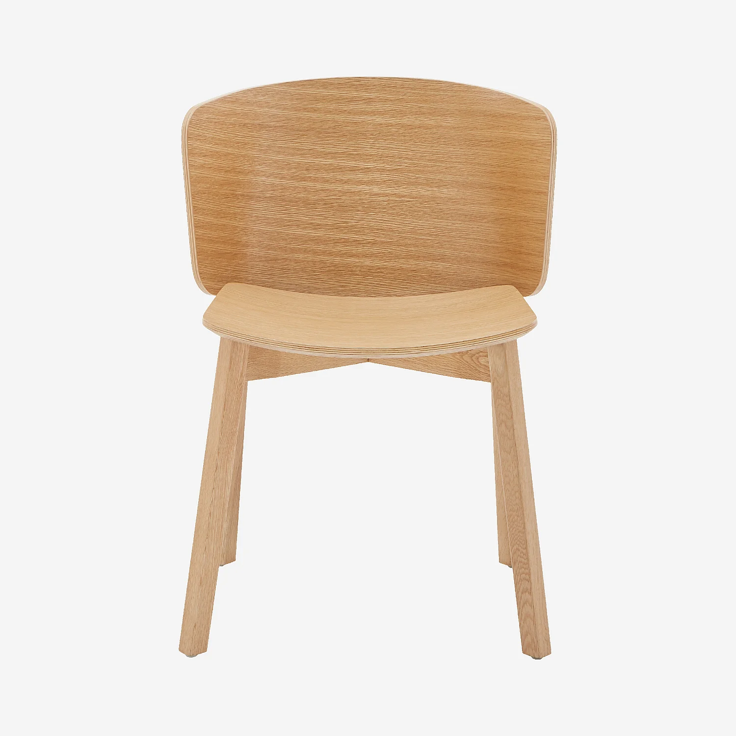 Lot de 2 chaises en chêne massif - 3