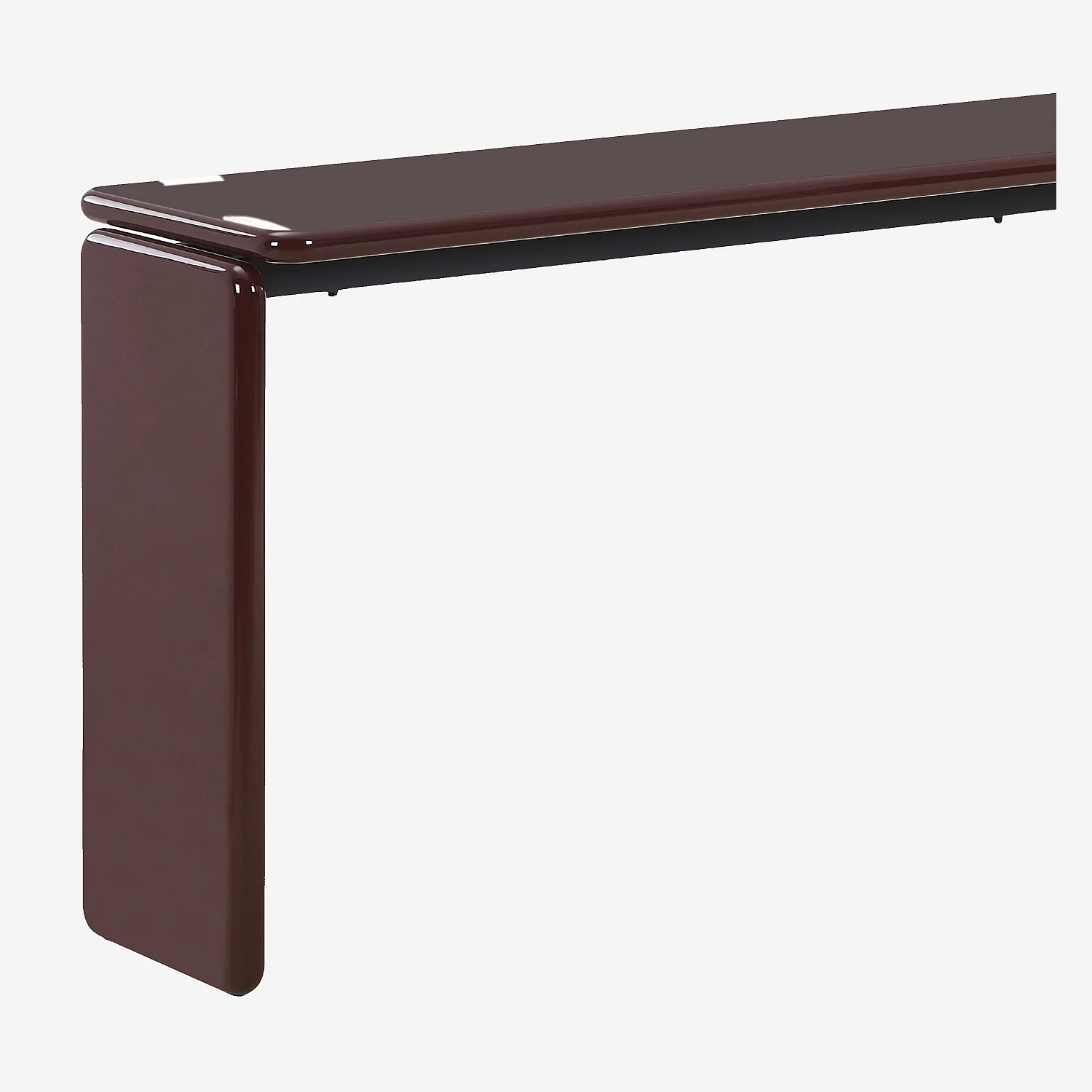 Gelakte sidetable - Bordeaux - 5