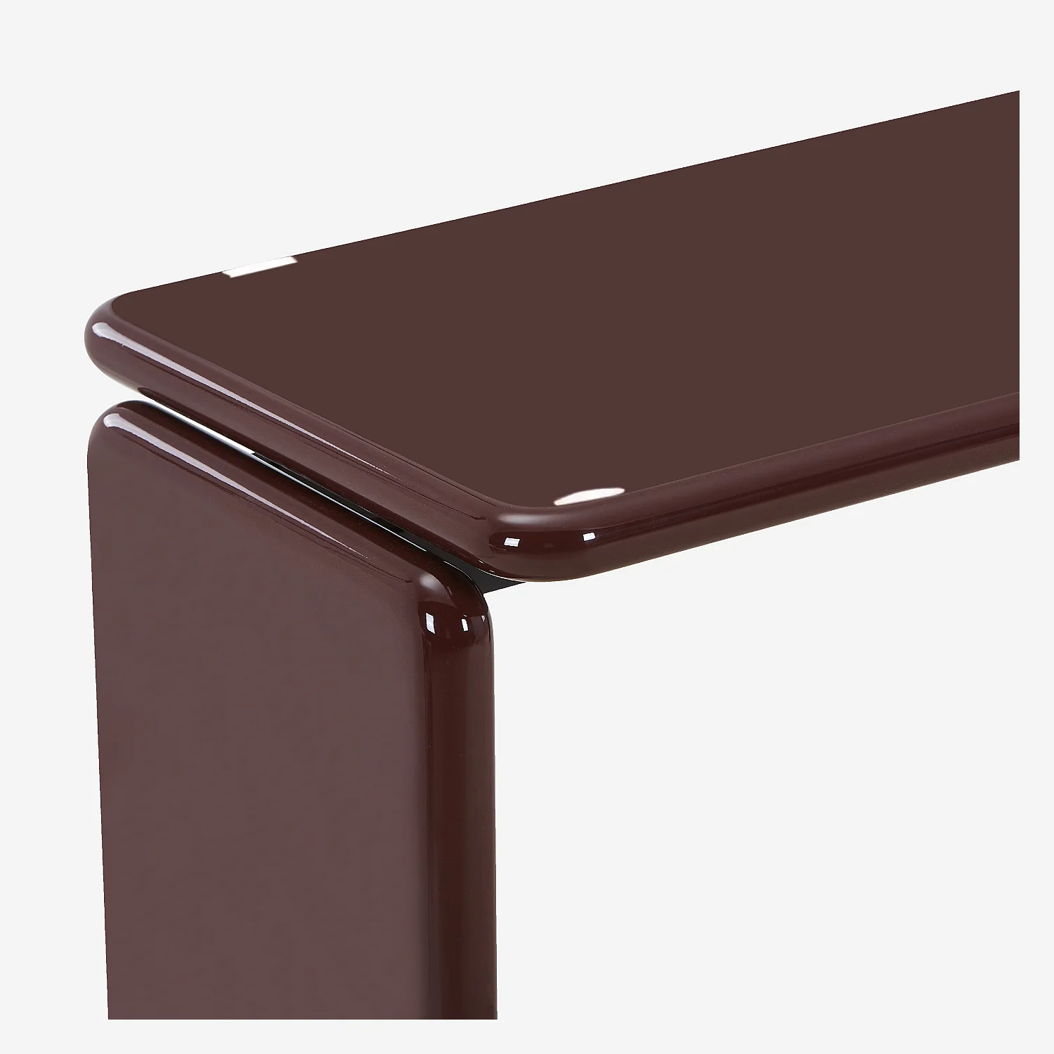 Gelakte sidetable - Bordeaux - 2
