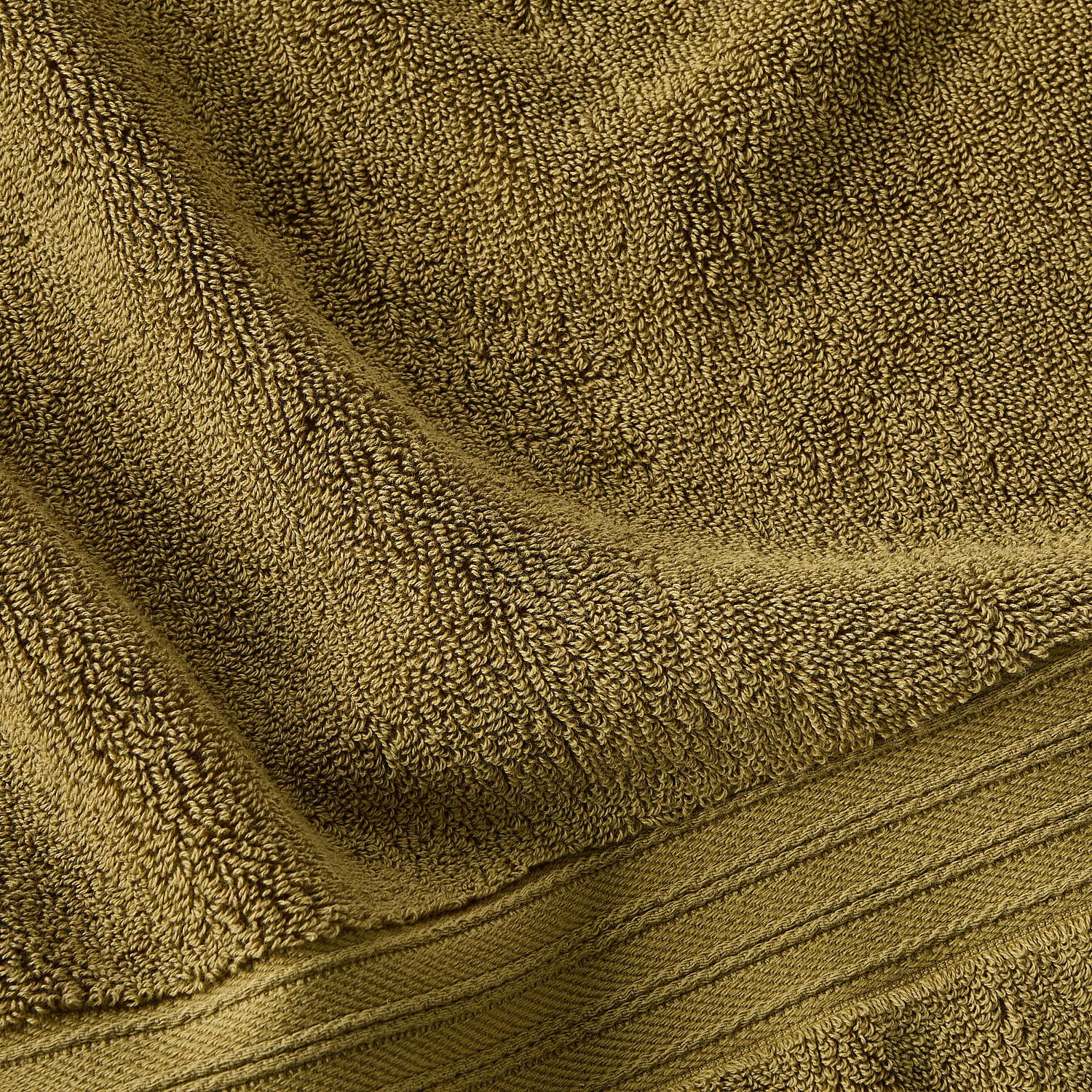 Serviette de bain en coton naturel - 650 g/m² - 50 x 100 cm - Bronze - 4