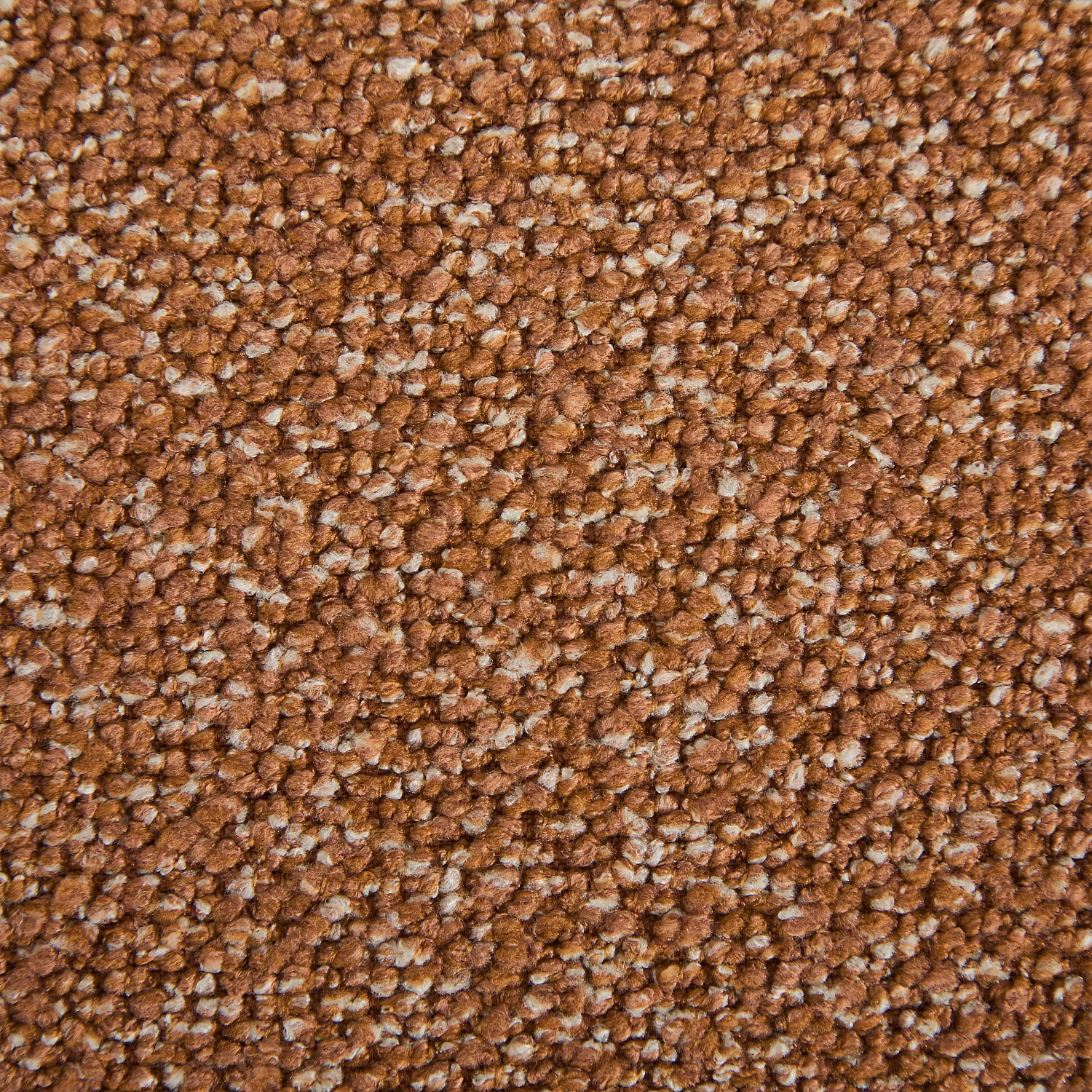 Repose-pieds en tissu texturé - Terracotta - Design by Federica Francini - 2