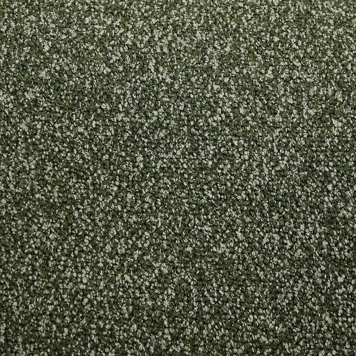 Fauteuil loveuse pivotant en tissu texturé - Vert sapin - 5