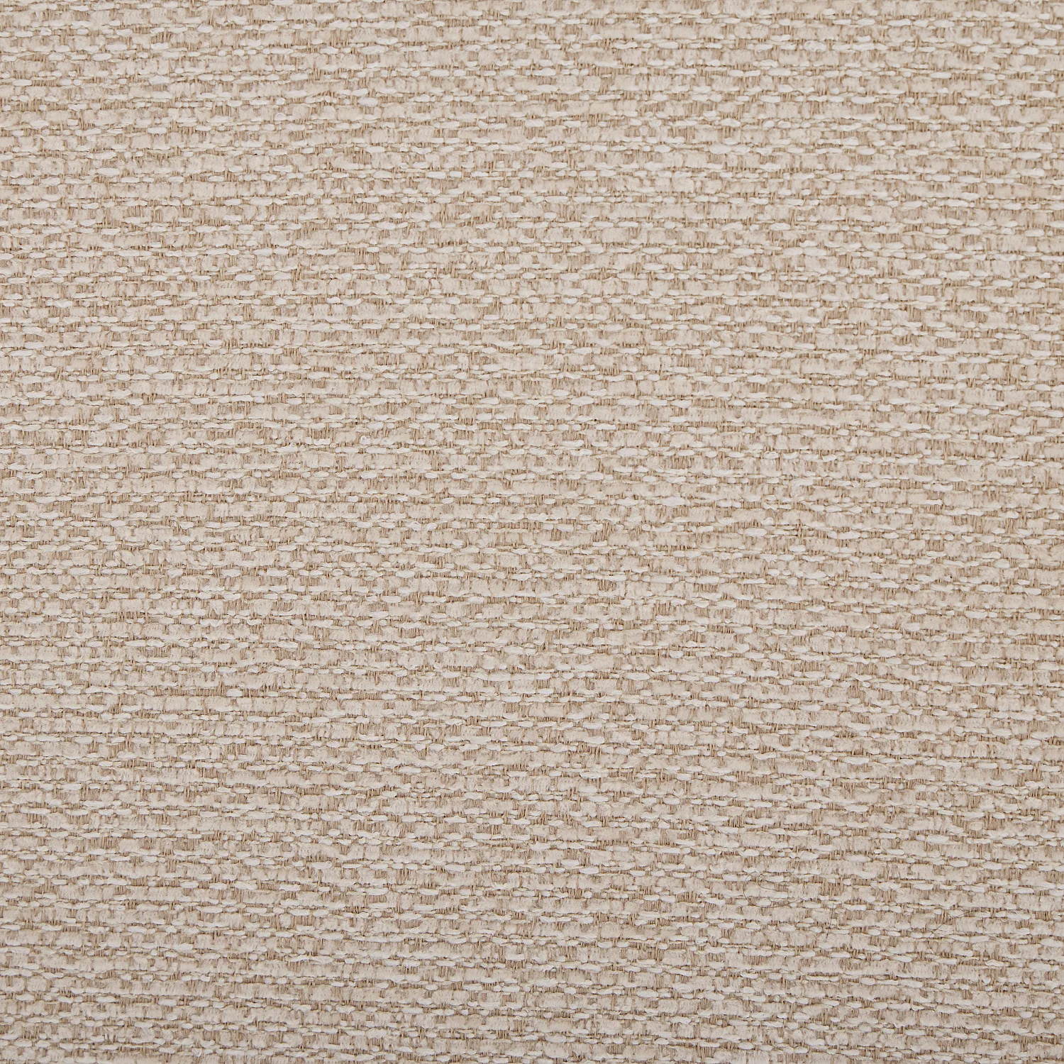 Lot de 2 chaises en tissu texturé et noyer massif - Crème - 4