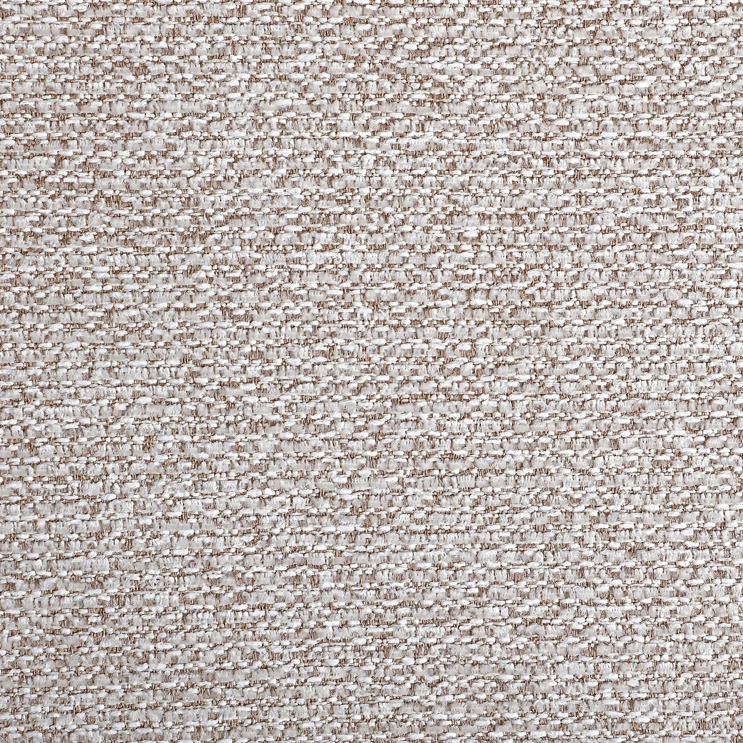 Lot de 2 chaises en tissu et bois massif finition noyer - Beige chiné - 3