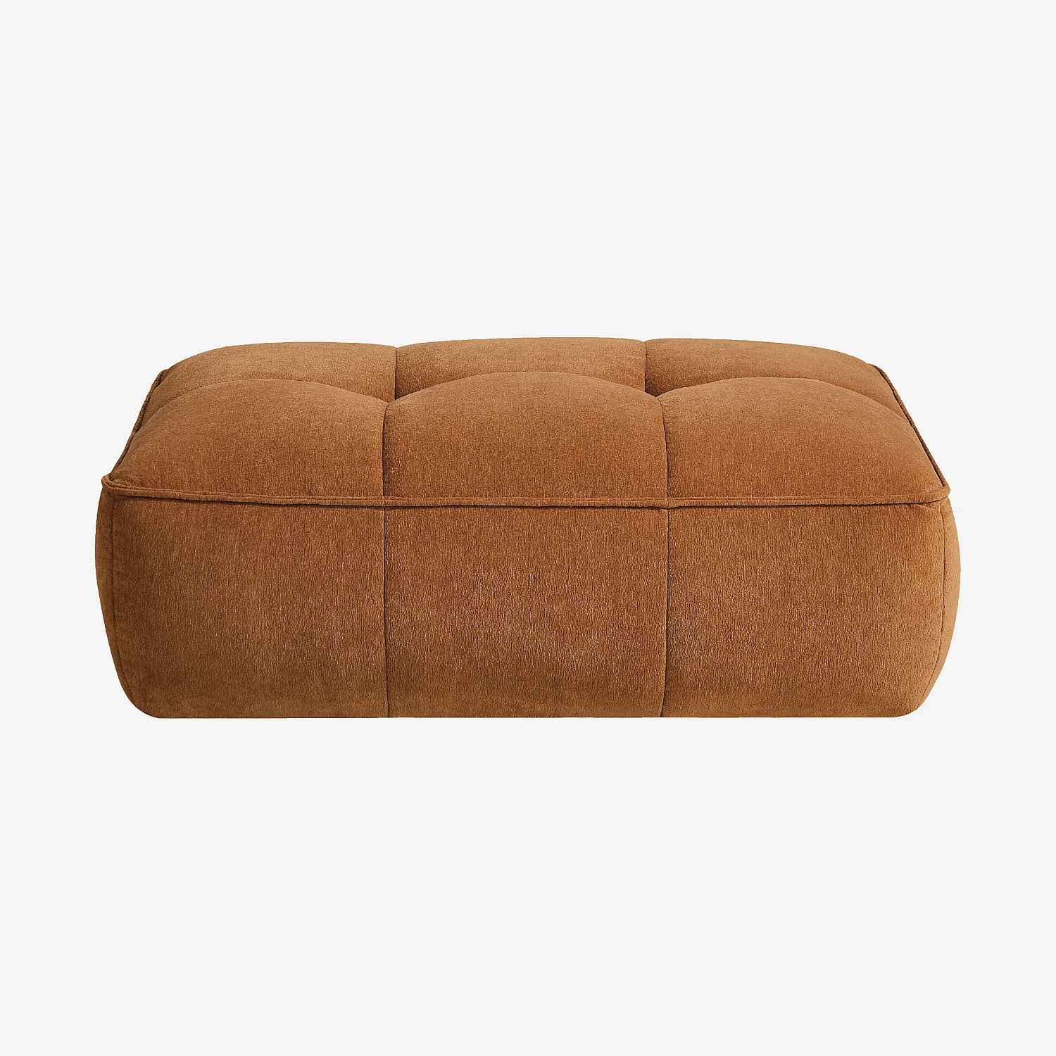 Repose-pieds en tissu - Ocre foncé - 3