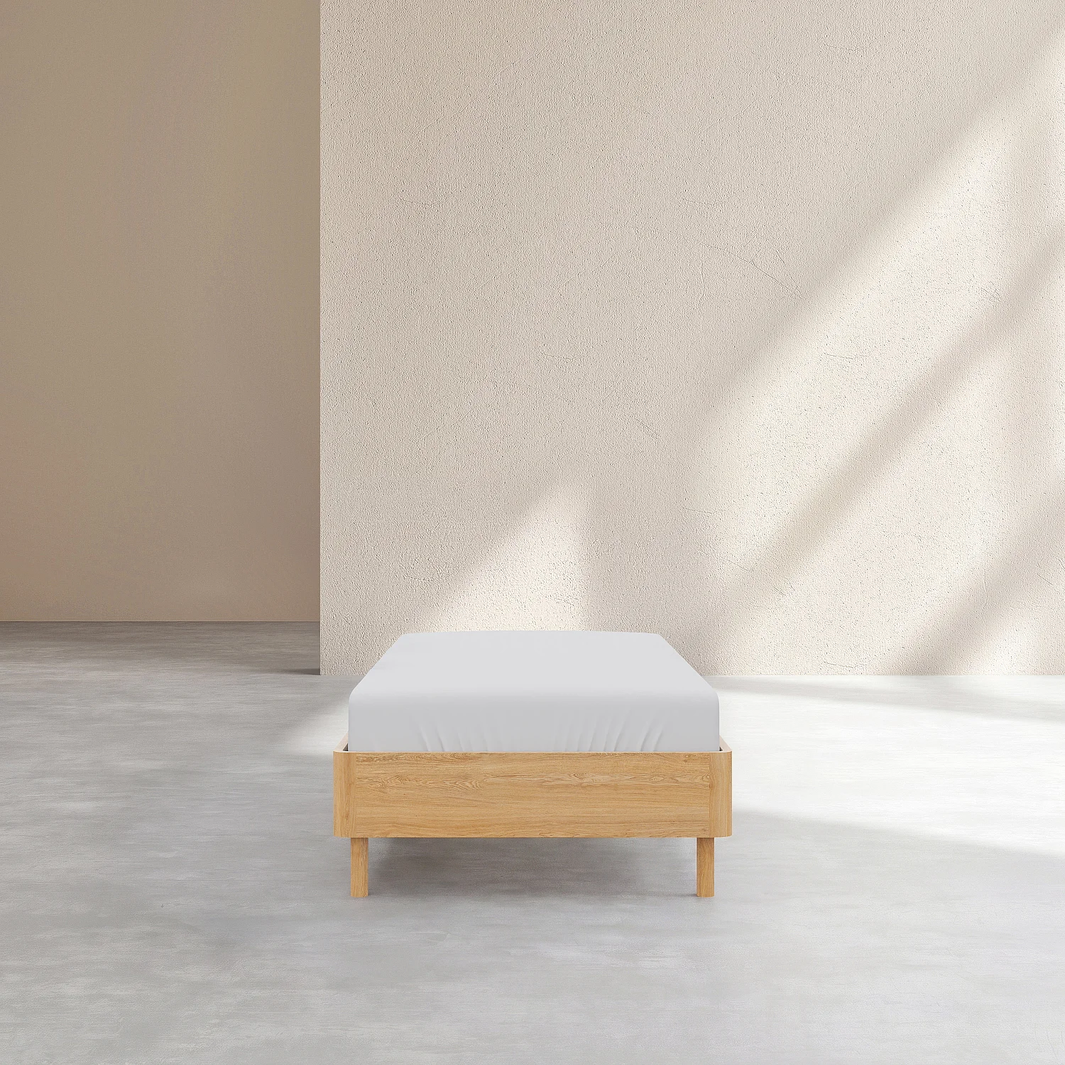 Sengeramme 90 x 200 cm i eg - Natur - 2