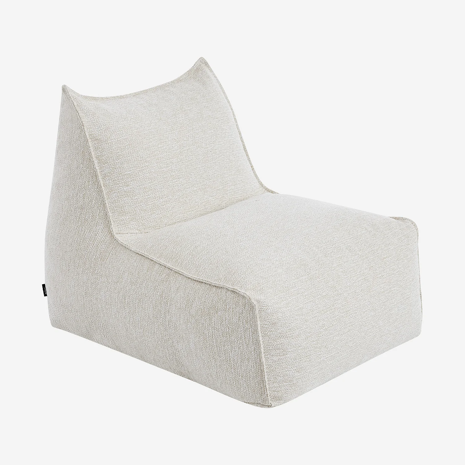 Ensemble de jardin en tissu imperméable 5 places - Crème - 4