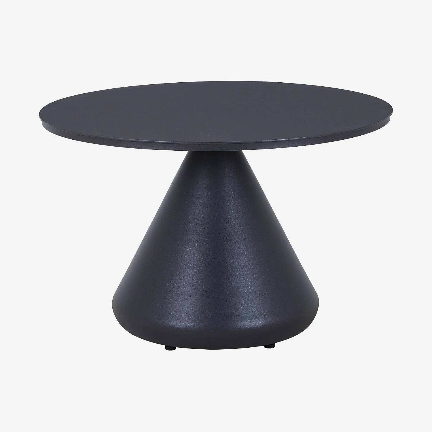 Set van nestbare tuintafels van aluminium - Antracietgrijs - 2