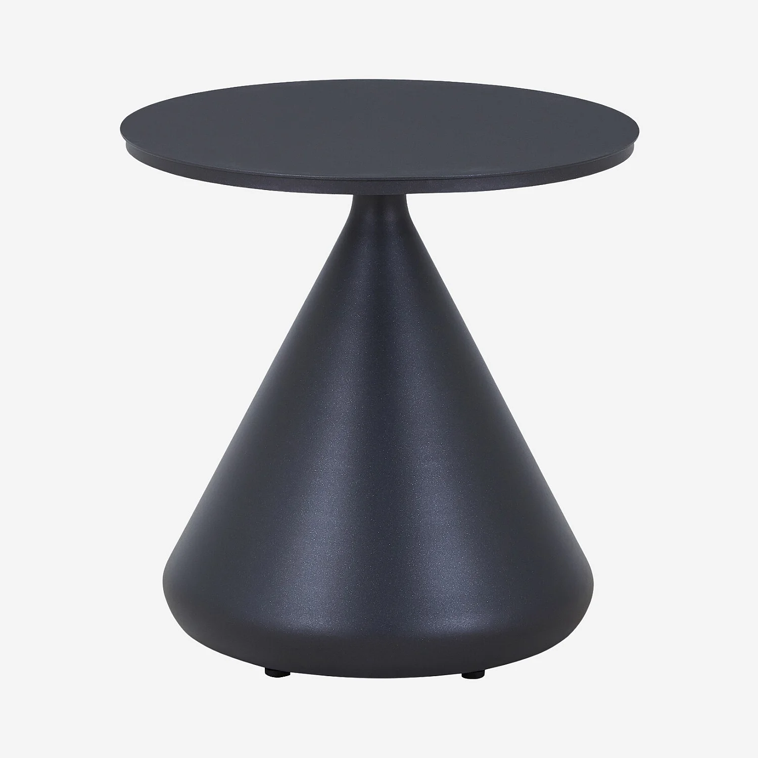 Set van nestbare tuintafels van aluminium - Antracietgrijs - 1