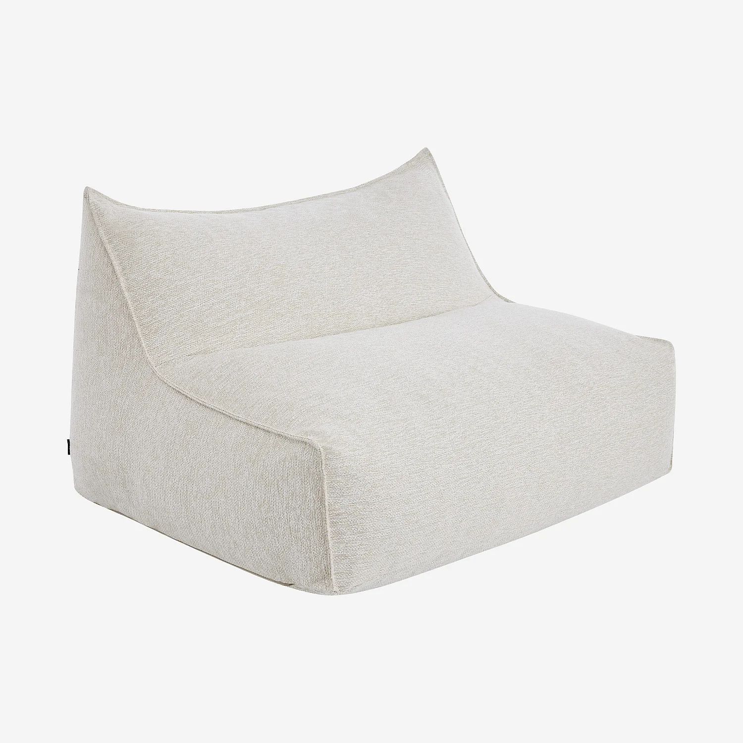 Ensemble de jardin en tissu imperméable 4 places - Crème - 5