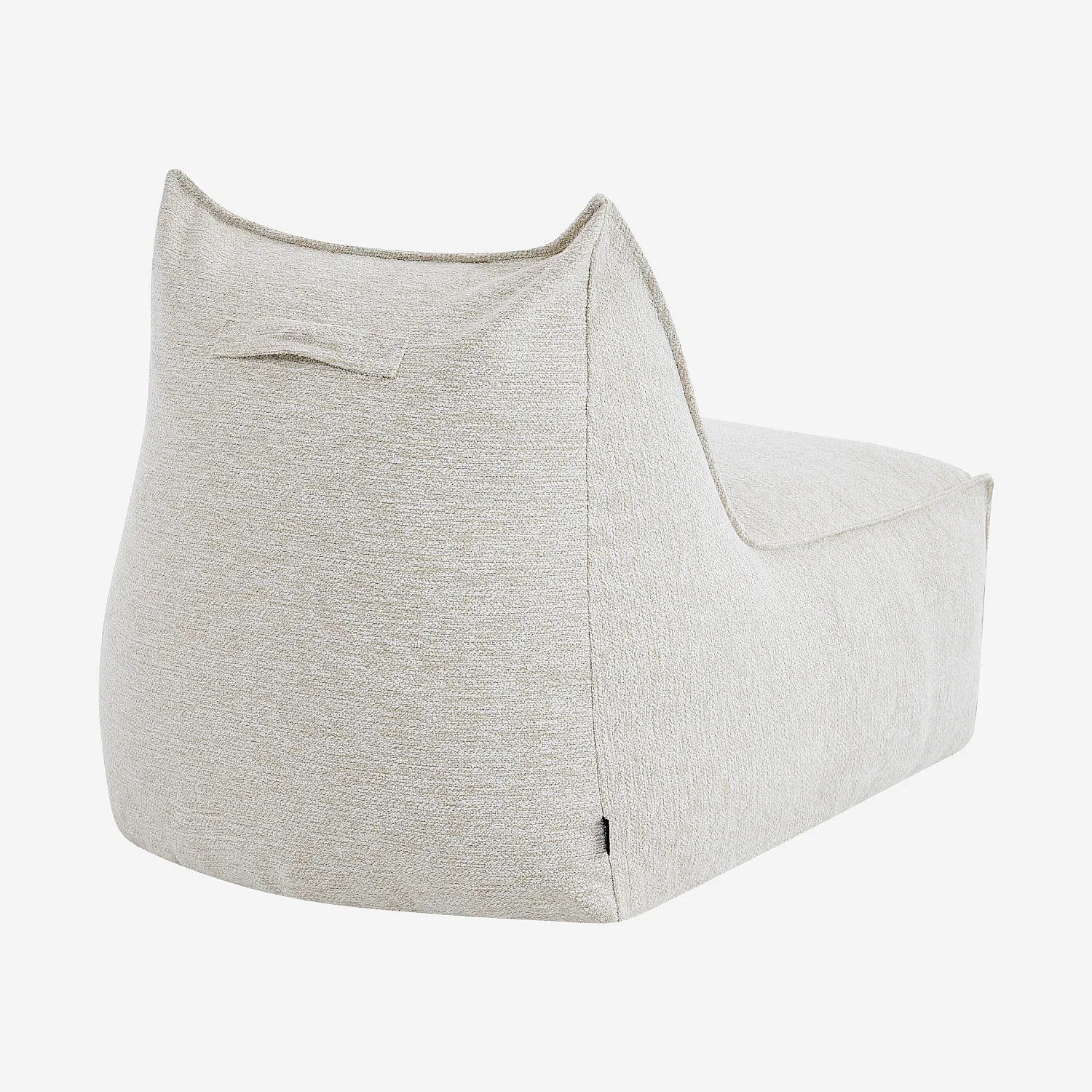 Lot de 2  fauteuils de jardin en tissu déperlant - Crème - 6