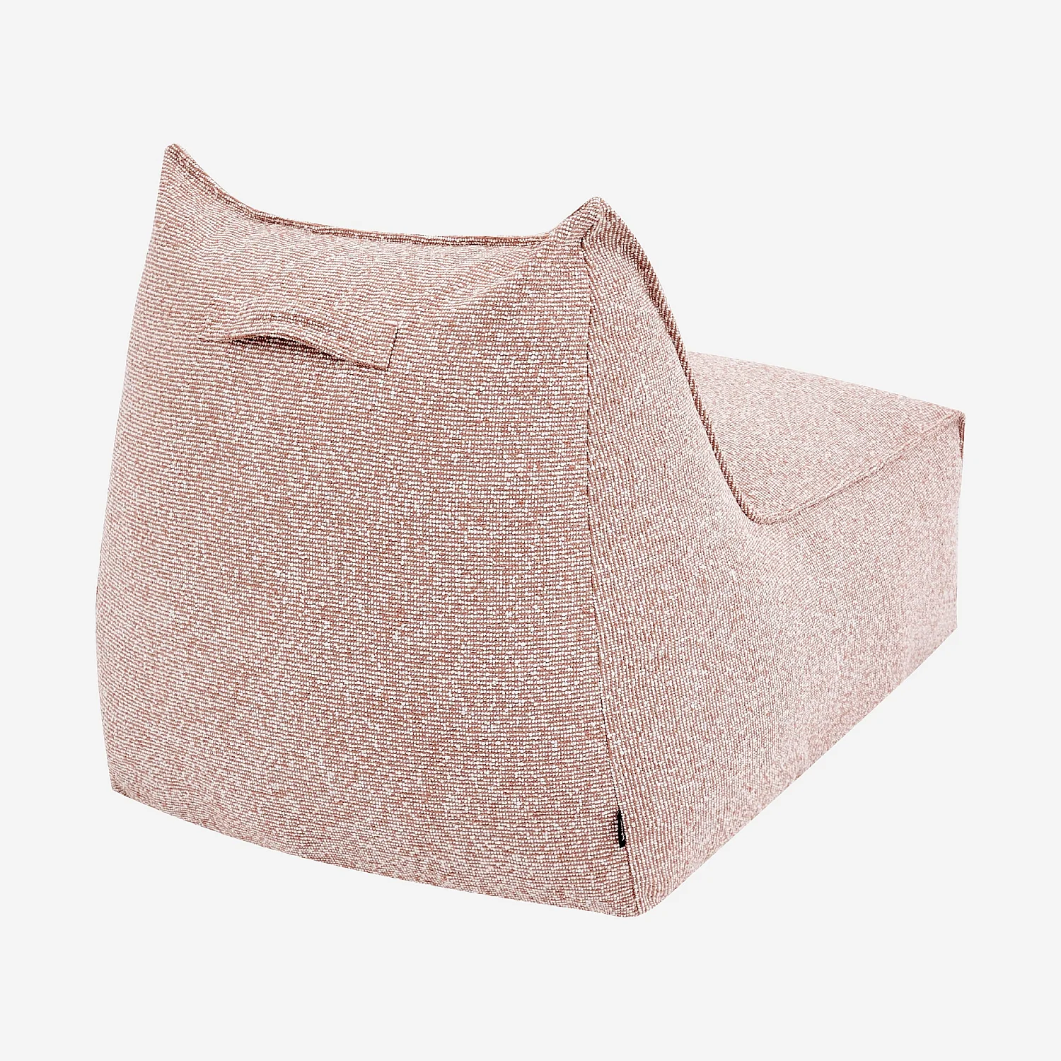 Lot de 2 fauteuils de jardin en tissu déperlant - Rose argile - 6