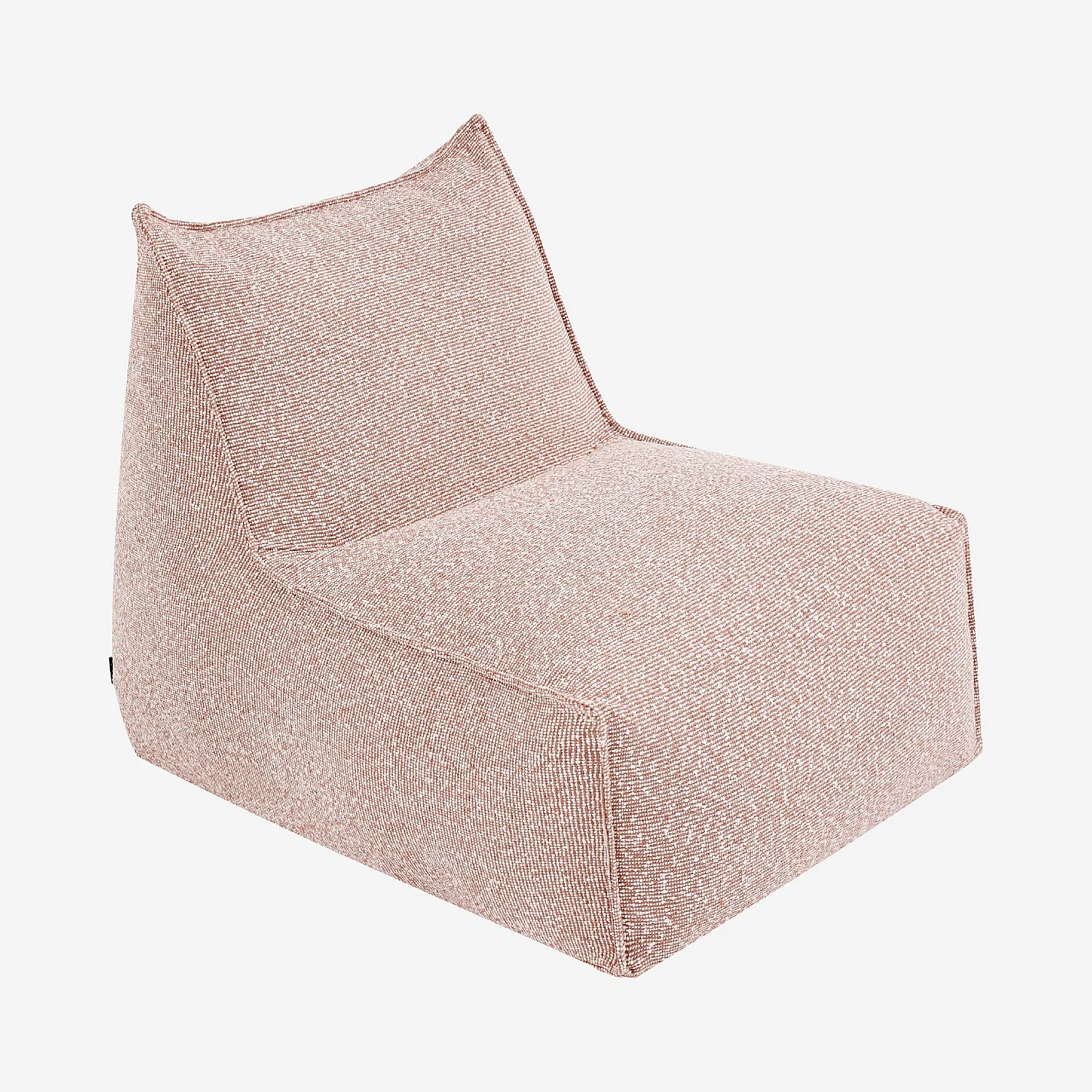 Lot de 2 fauteuils de jardin en tissu déperlant - Rose argile - 2