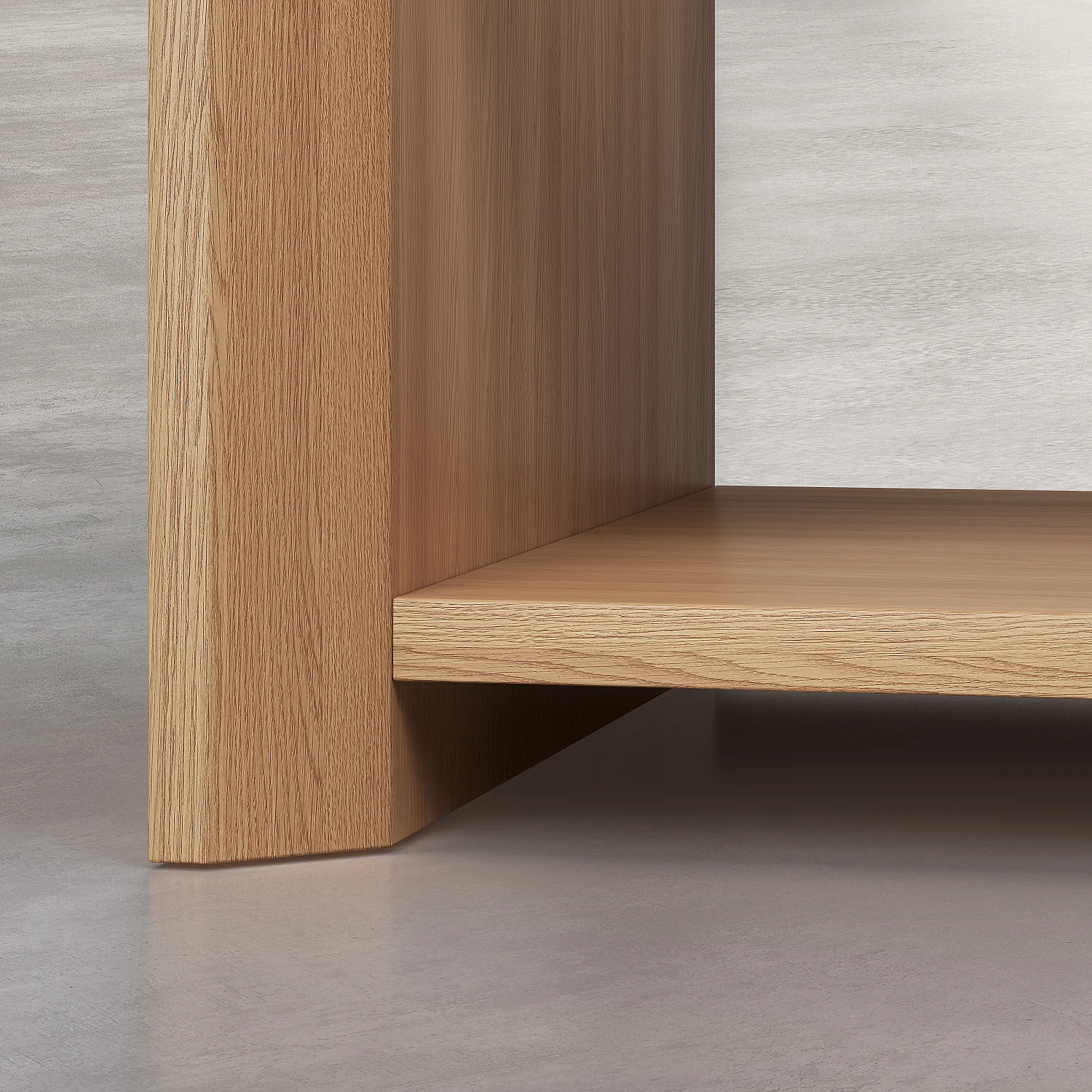 Lot de 2 tables de chevet 1 tiroir en chêne - Naturel - 9
