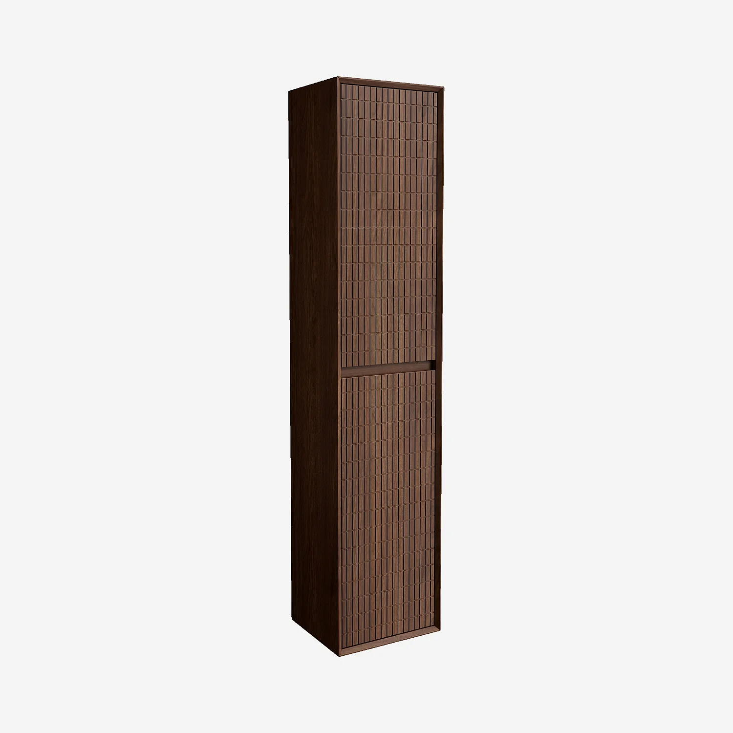 Badmöbel-Set 60 cm mit Badschrank - Dunkelnatur - 7