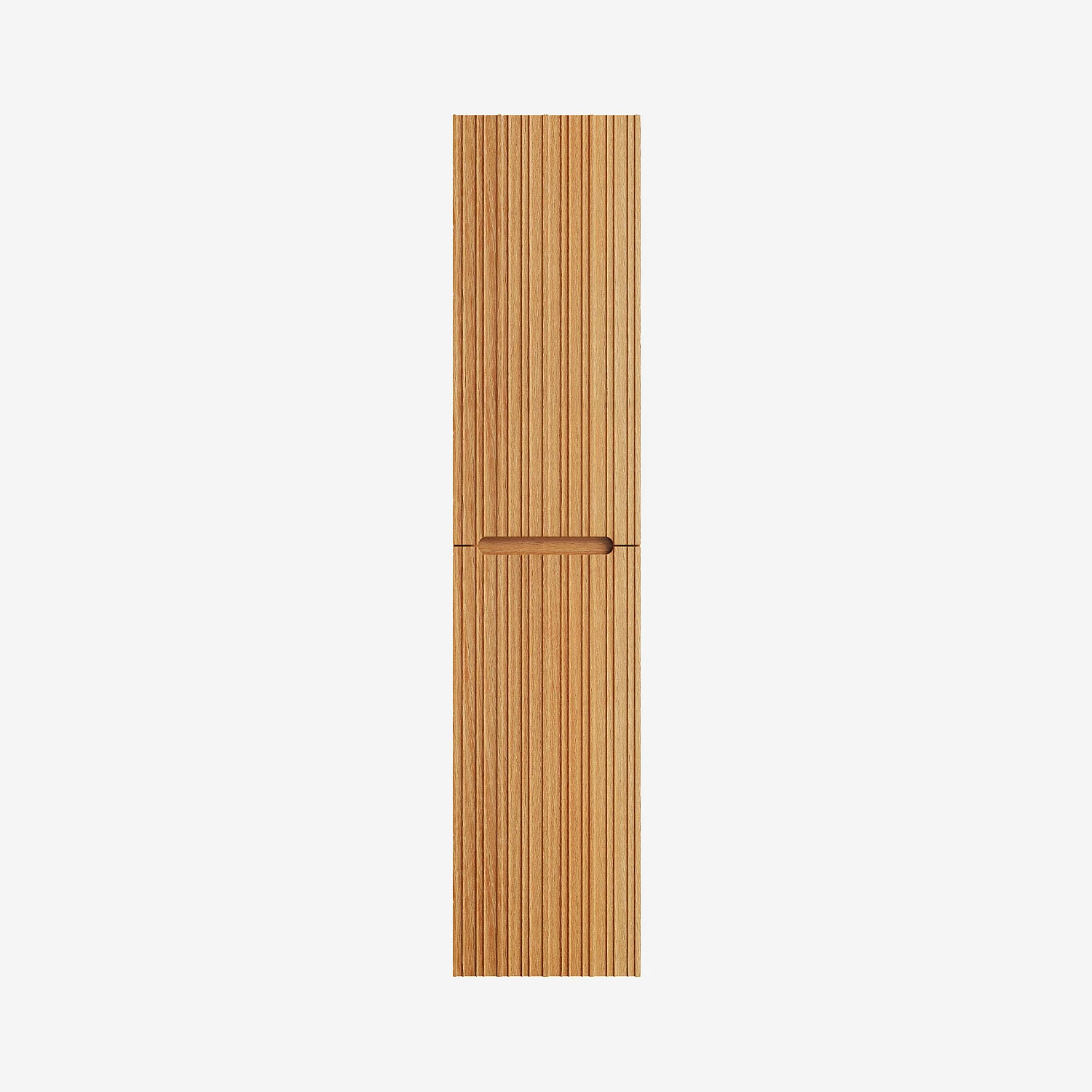 Badmöbel-Set 160 cm mit Badschrank - Natur - 6