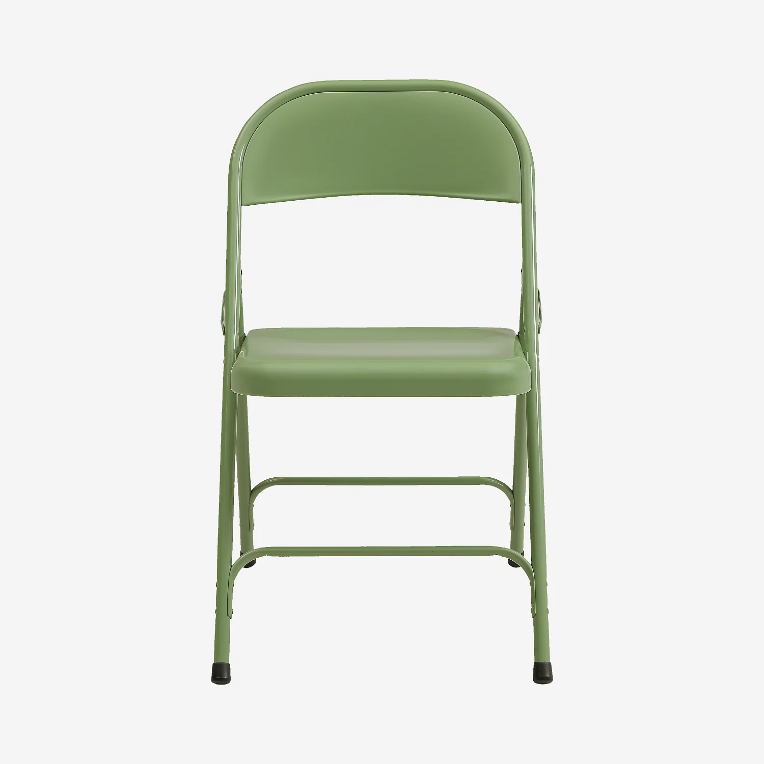 Chaise pliante en acier laqué - Vert - 3