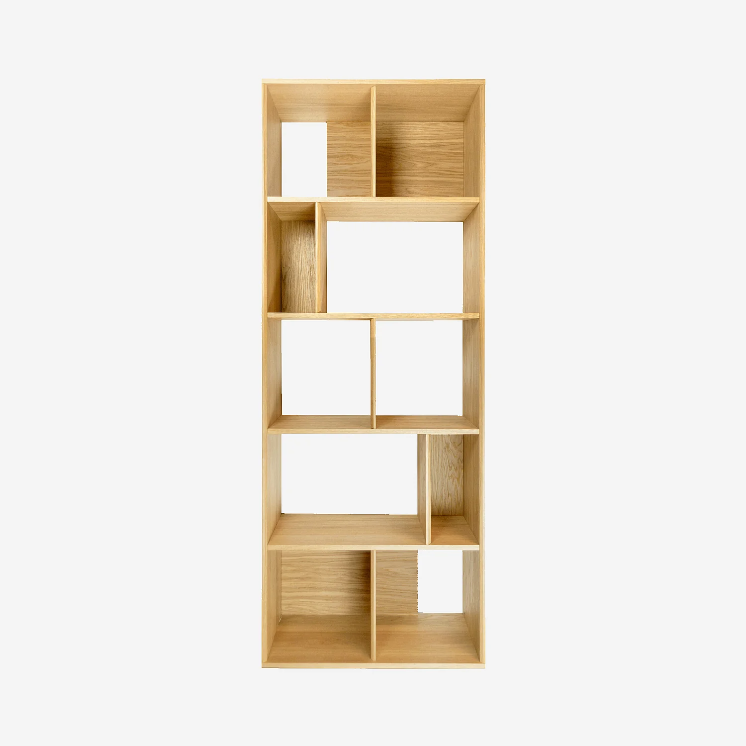 Ensemble de bibliothèques en chêne L236 cm - Naturel - Design by Hélèna Pille - 3
