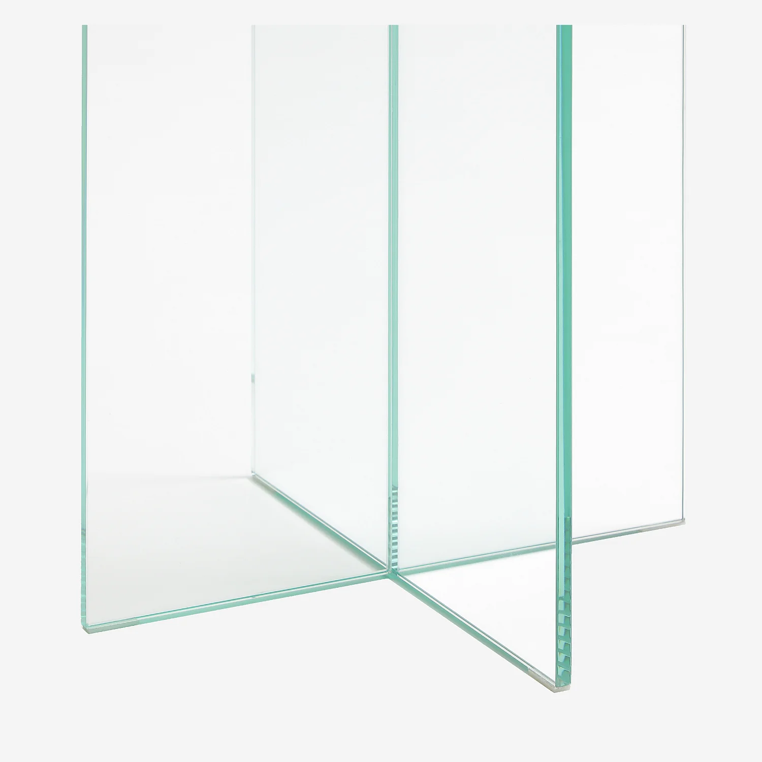 Runder Beistelltisch aus Sicherheitsglas - Transparent - Design by Céline Mognon Fichet - 2