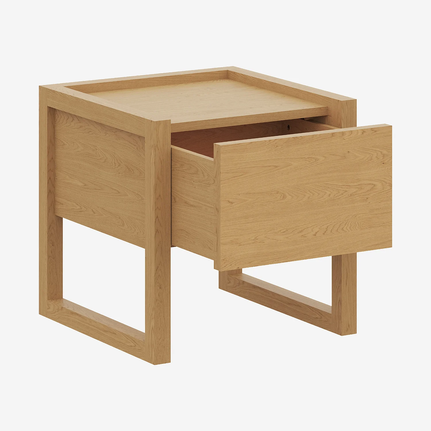 Mesita de noche de roble - Natural - Design by Bethan Gray - 2