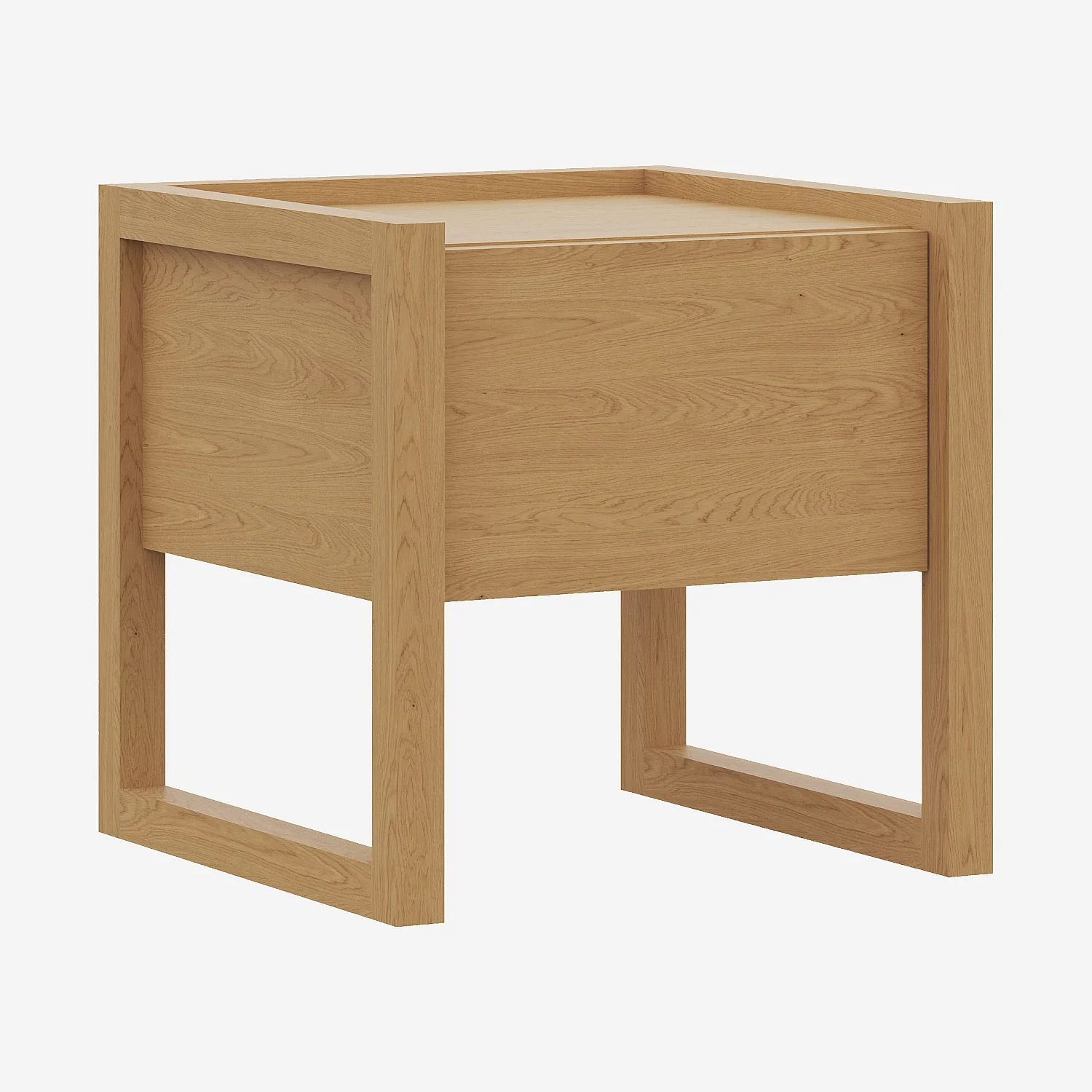 Mesita de noche de roble - Natural - Design by Bethan Gray - 4