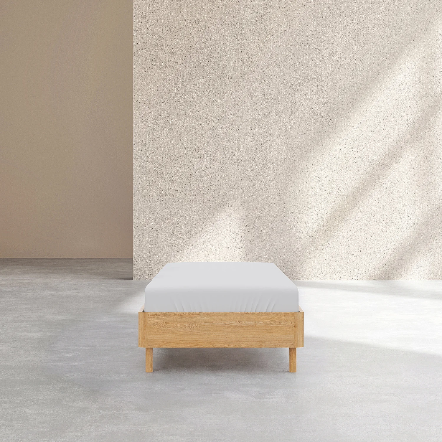 Seng 90 x 200 cm i eg - Natur - 2