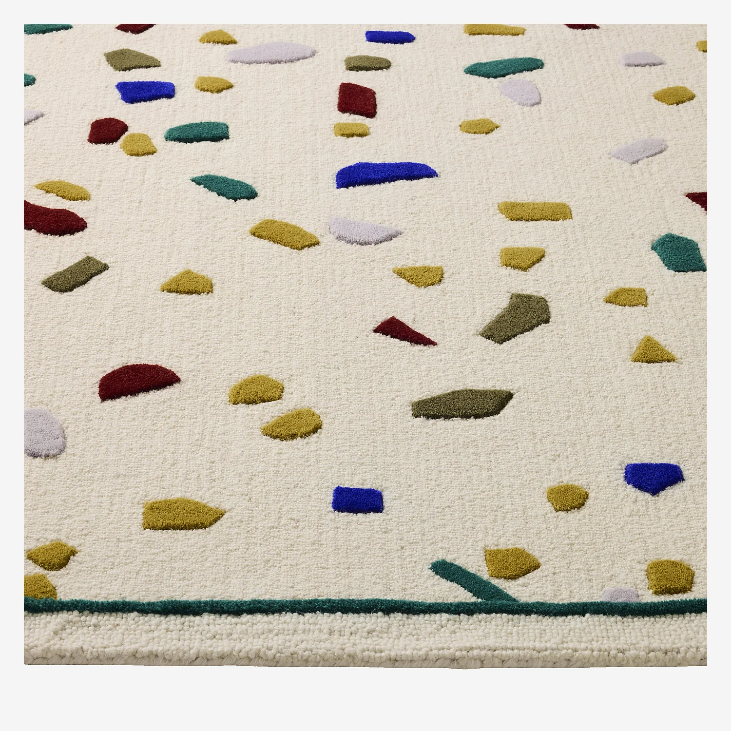 Tapis tufté en laine - 160 x 230 cm - Motifs à pois - Design by Floriane Jacques - 8