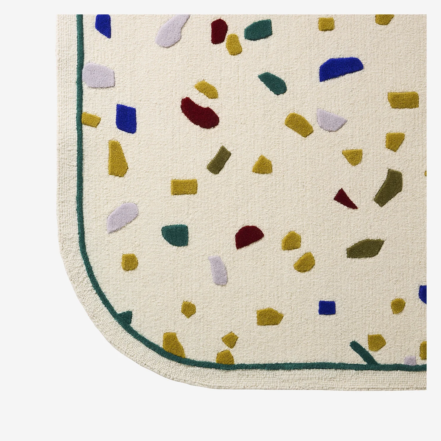 Tapis tufté en laine - 160 x 230 cm - Motifs à pois - Design by Floriane Jacques - 7