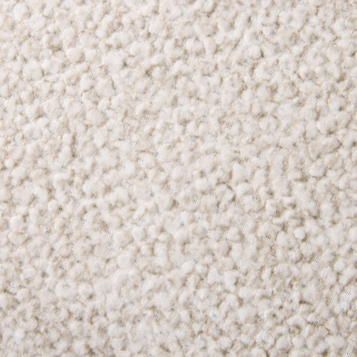 Coussin en tissu texturé - 44 x 44 cm - Ecru - 5