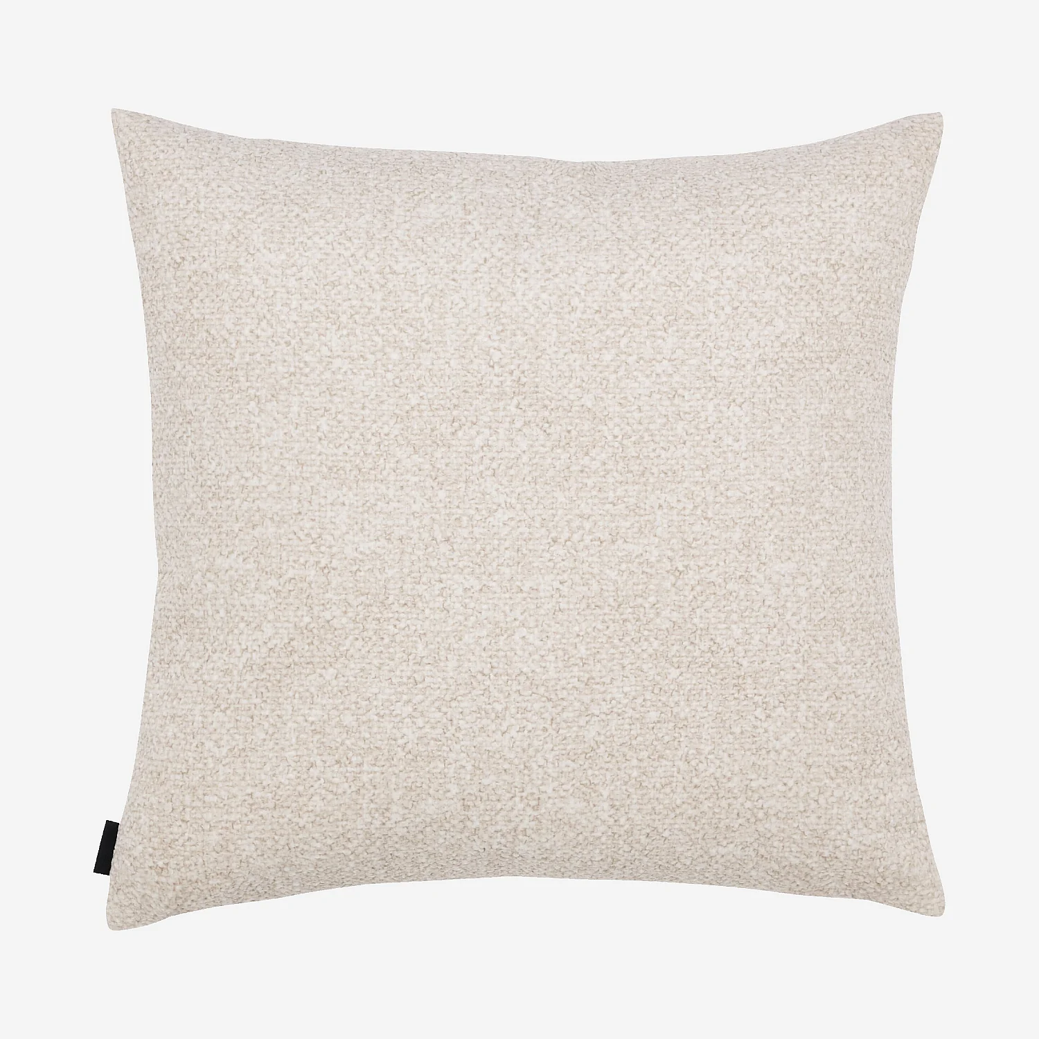 Coussin en tissu texturé - 44 x 44 cm - Ecru - 8
