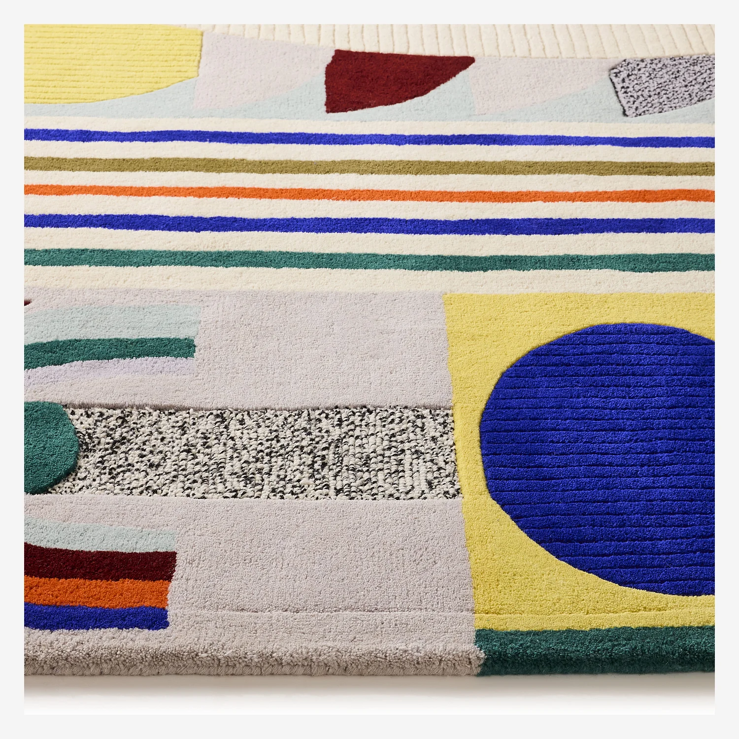 Tapis tufté en laine - 160 x 230 cm - Multicolore - Design by Floriane Jacques - 9