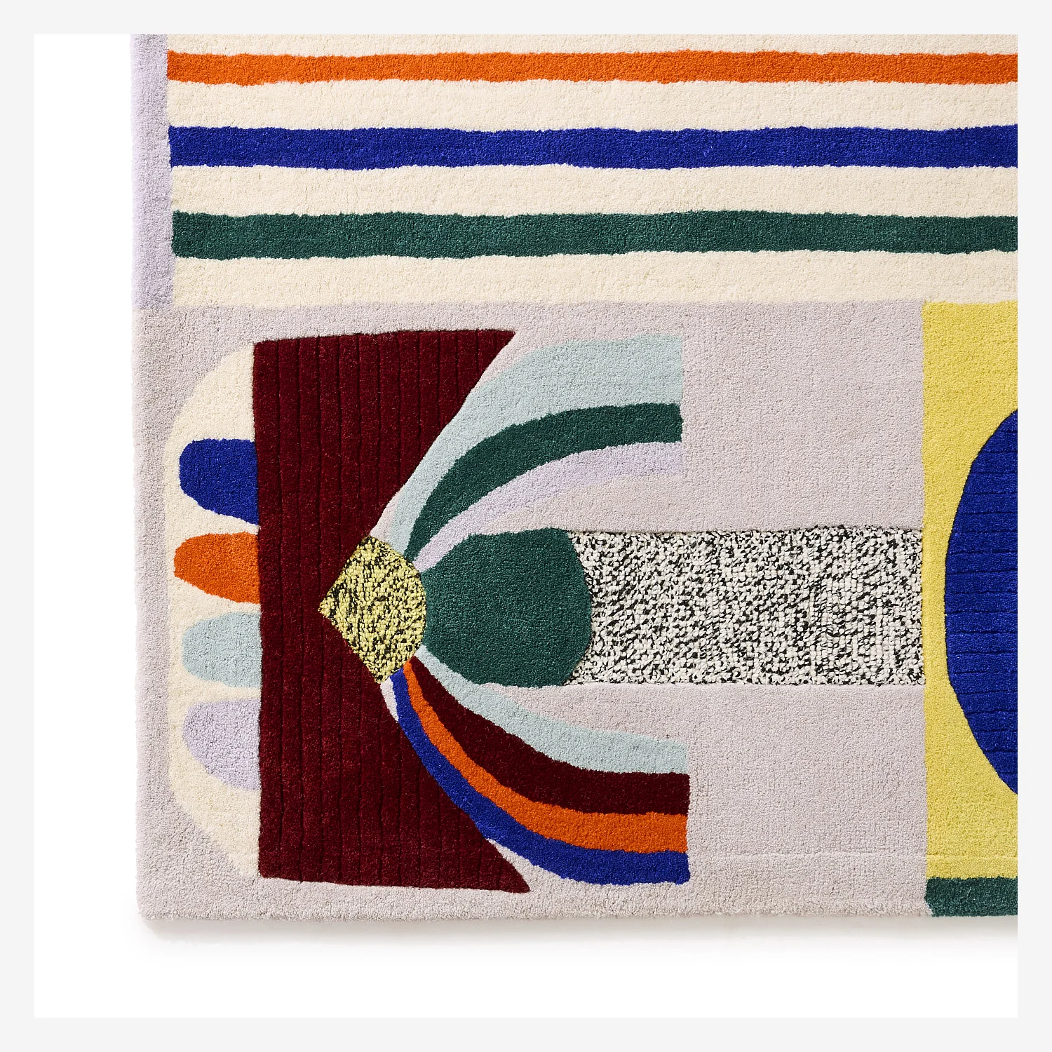 Tapis tufté en laine - 160 x 230 cm - Multicolore - Design by Floriane Jacques - 8