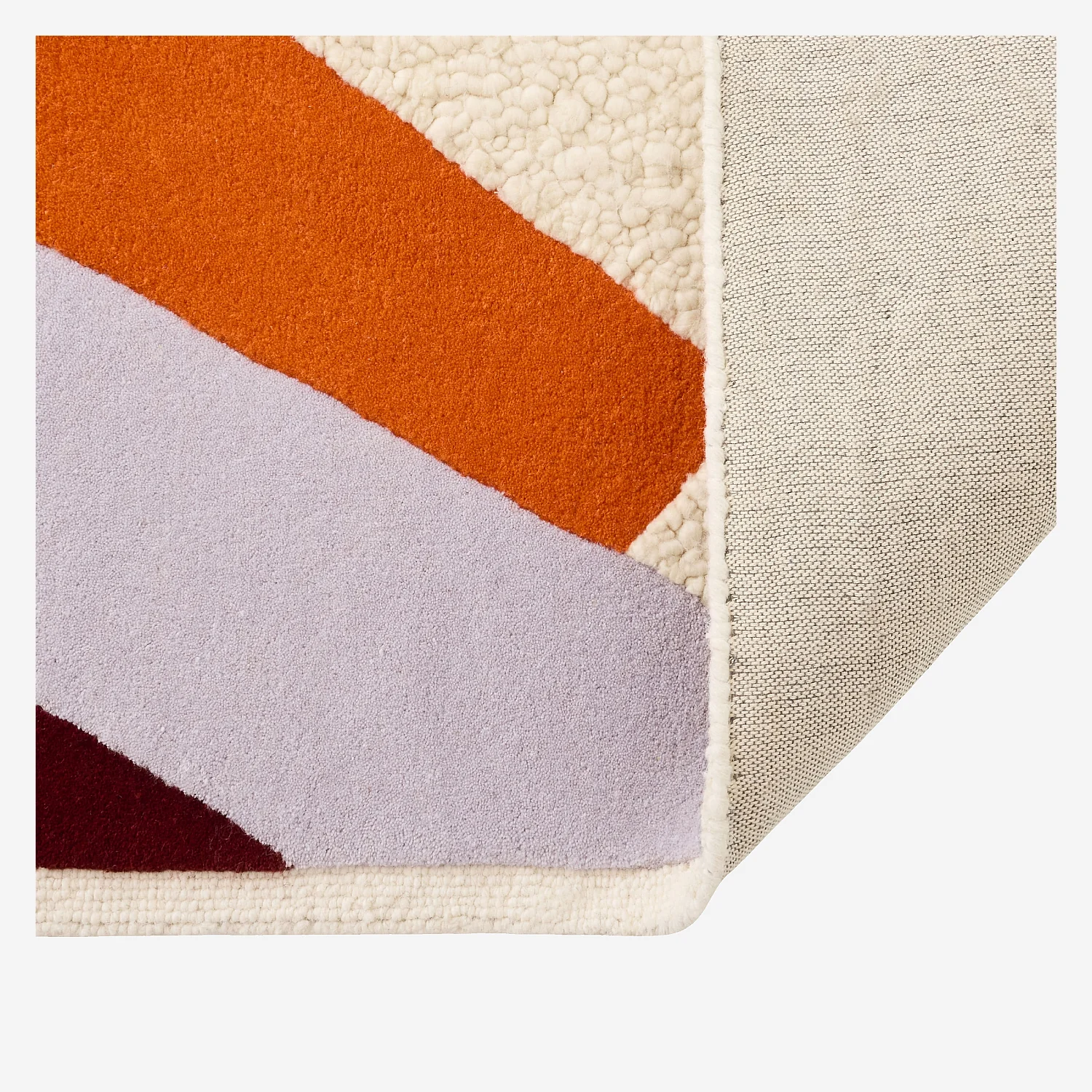 Tapis tufté en laine - 160 x 230 cm - Beige et multicolore - Design by Floriane Jacques - 6