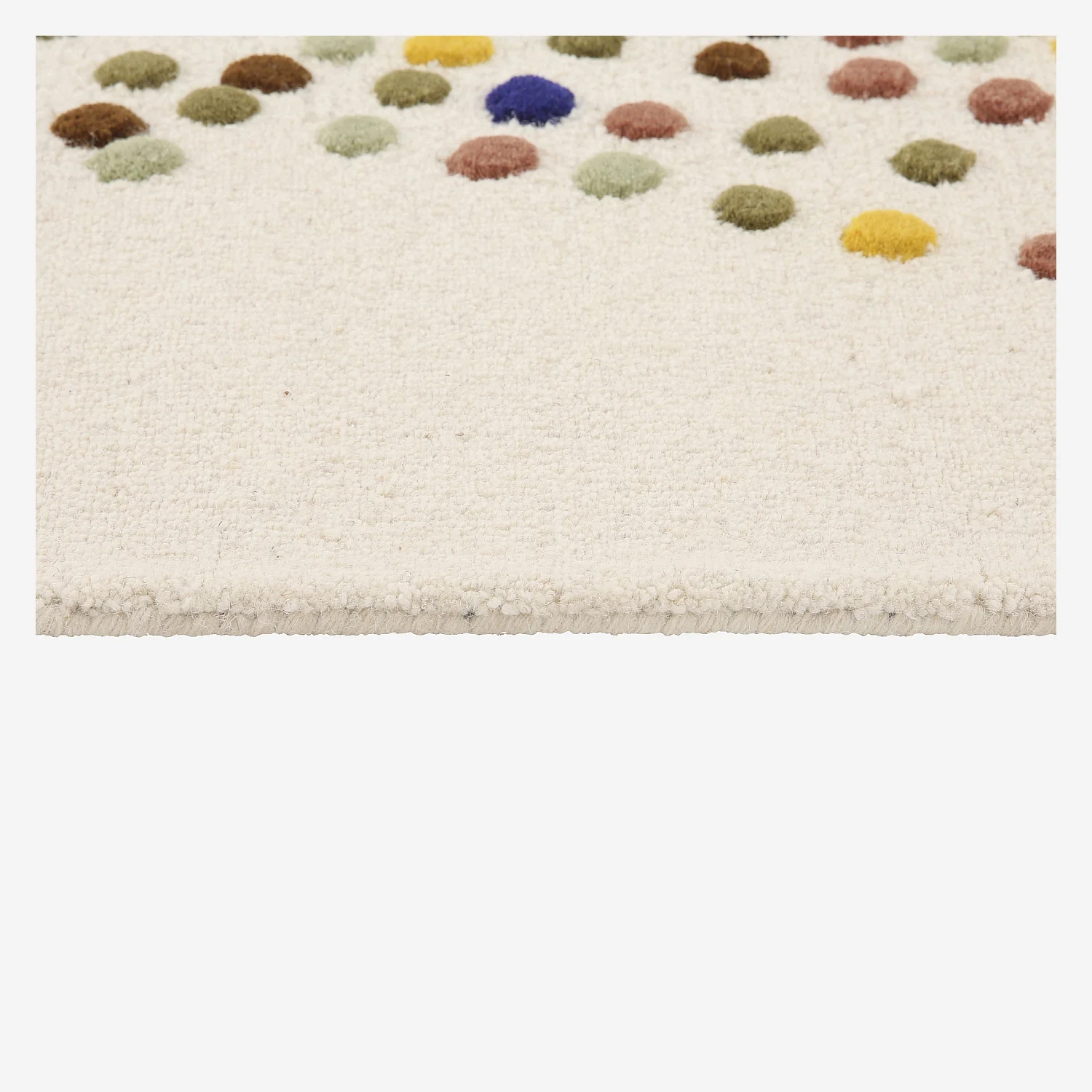 Tapis tufté en laine - 190 x 290 cm - Beige et multicolore - Design by Floriane Jacques - 7