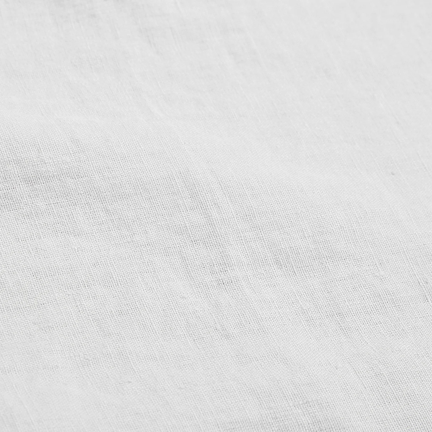 Housse de couette en lin - 260 x 240 cm - Blanc - 4